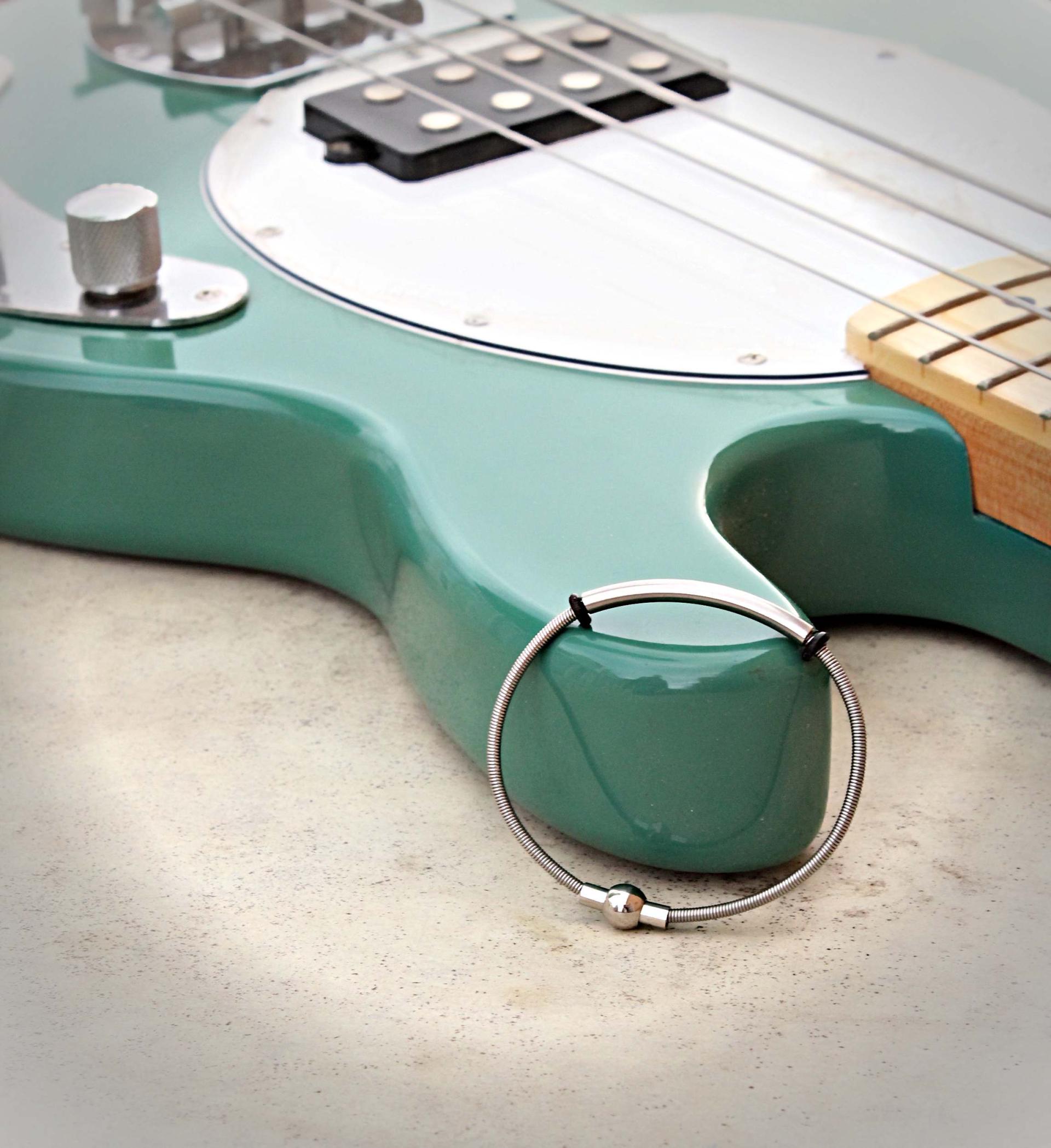 Guitar String Bracelet With Magnetic Clasp - Customisable