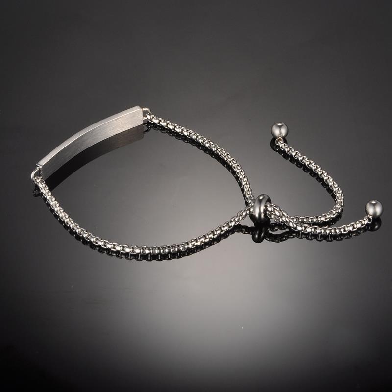 KEEP MUSIC LIVE Adjustable Stainless Steel Bracelet