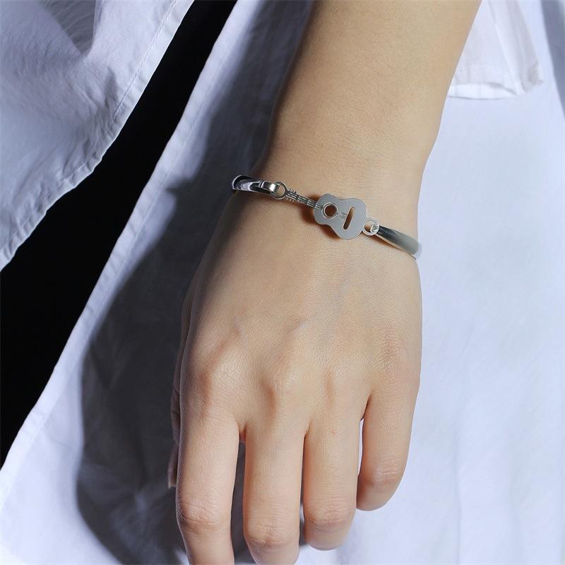 Guitar Bangle Stainless Steel