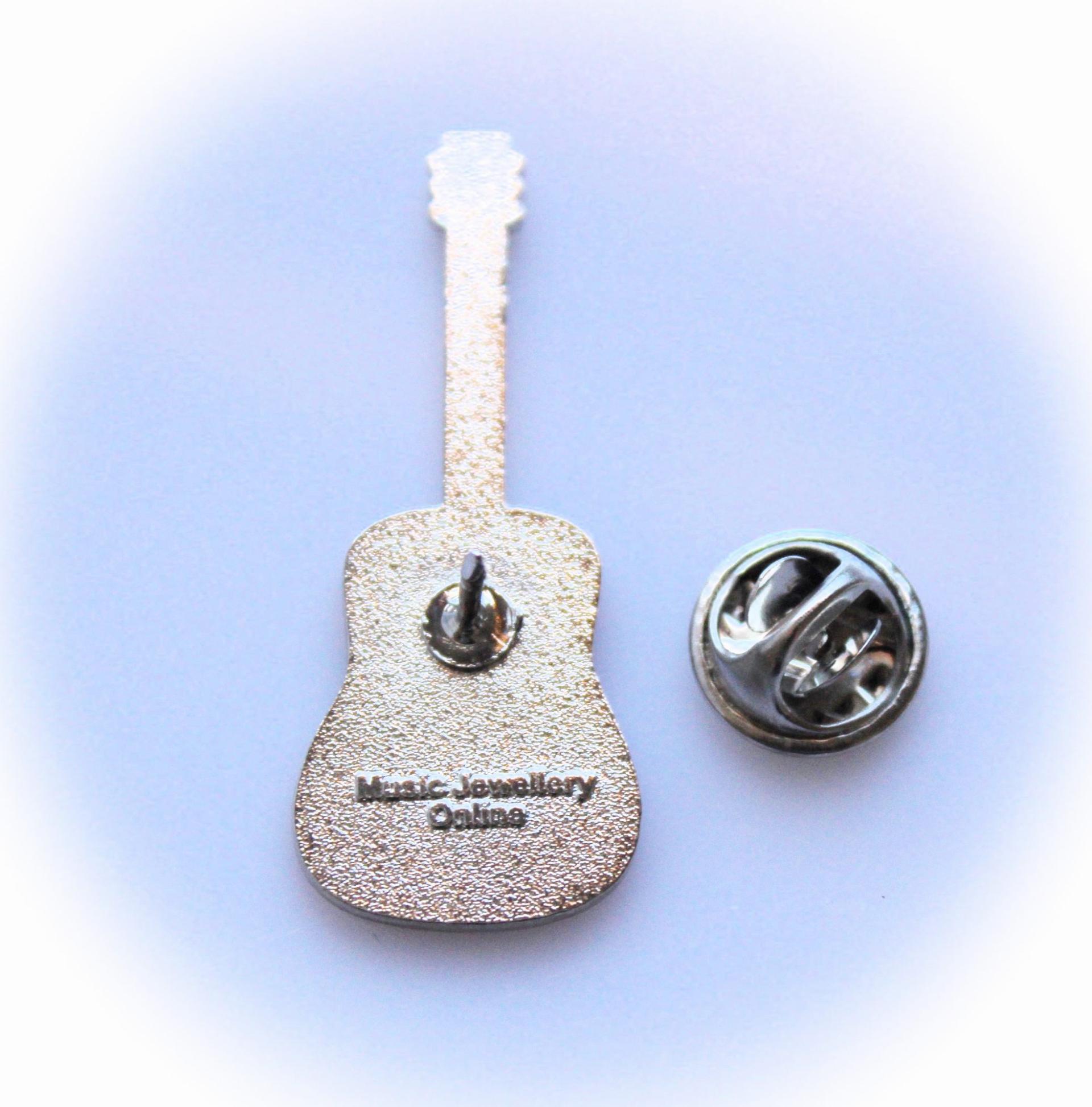 Martin D45 Natural Guitar  Pin Badge