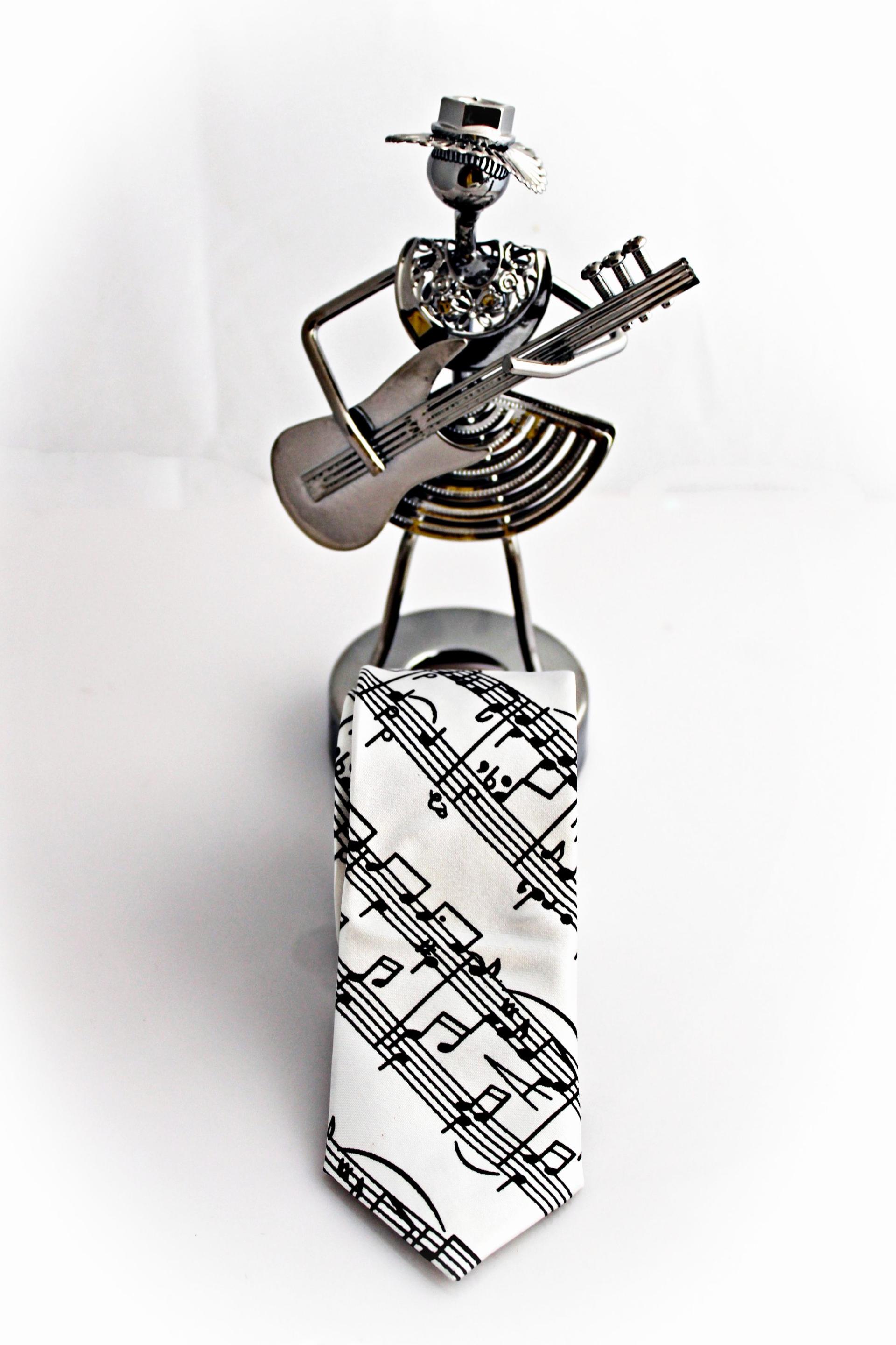 Music Note Score Tie 