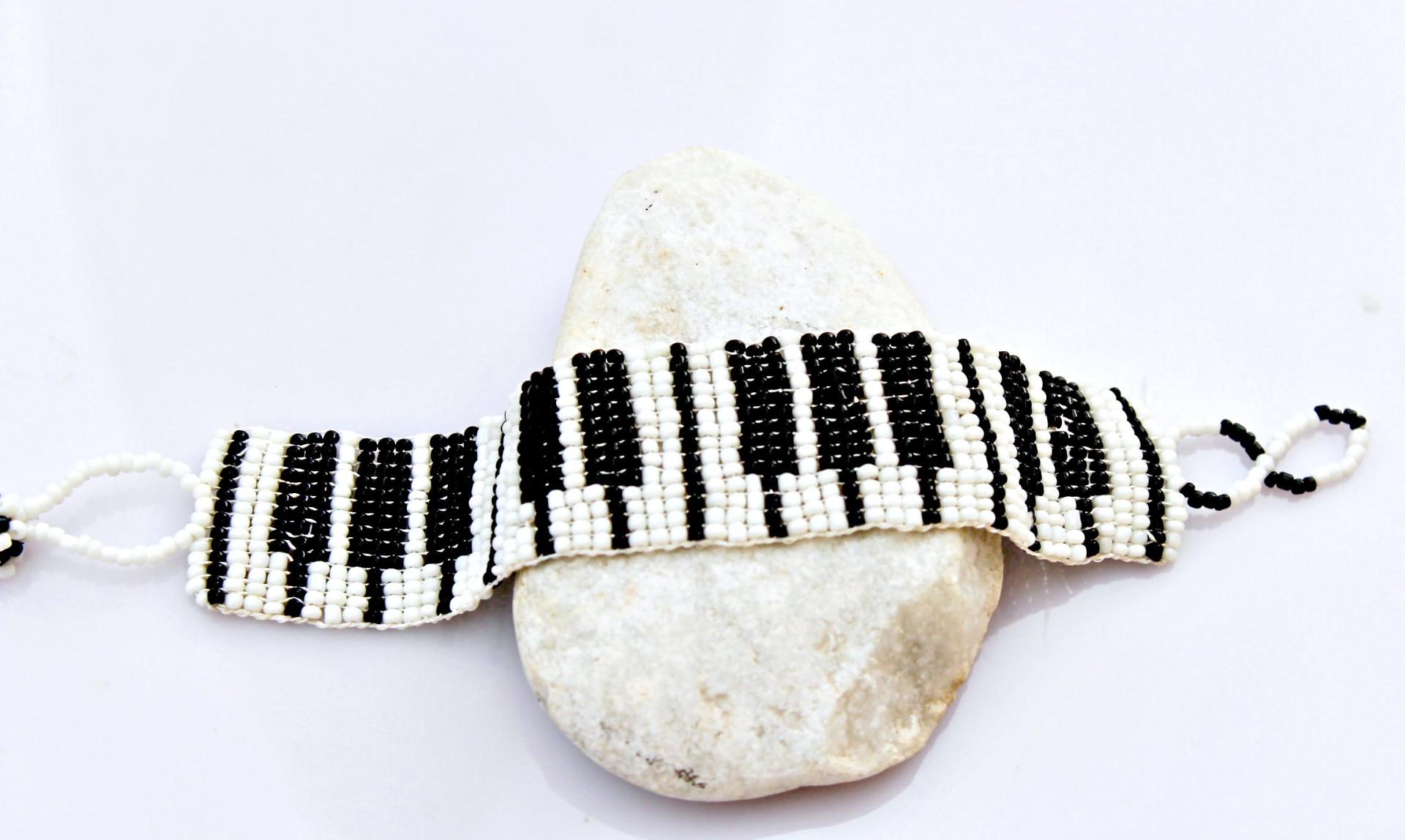 Piano Bracelet - Beaded Style