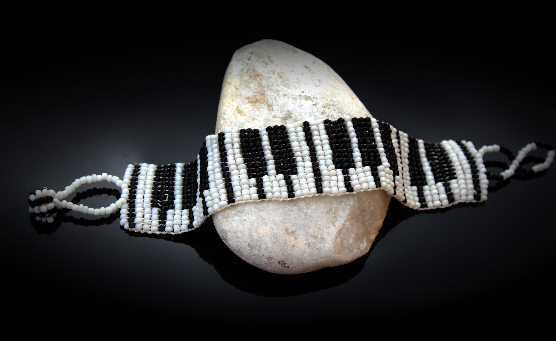 Piano Bracelet - Beaded Style