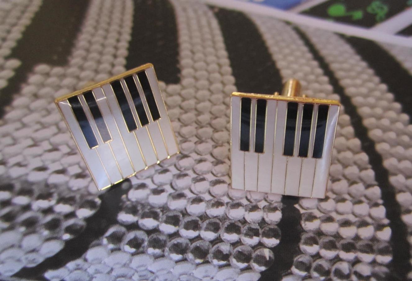 Piano / Keyboard Cufflinks