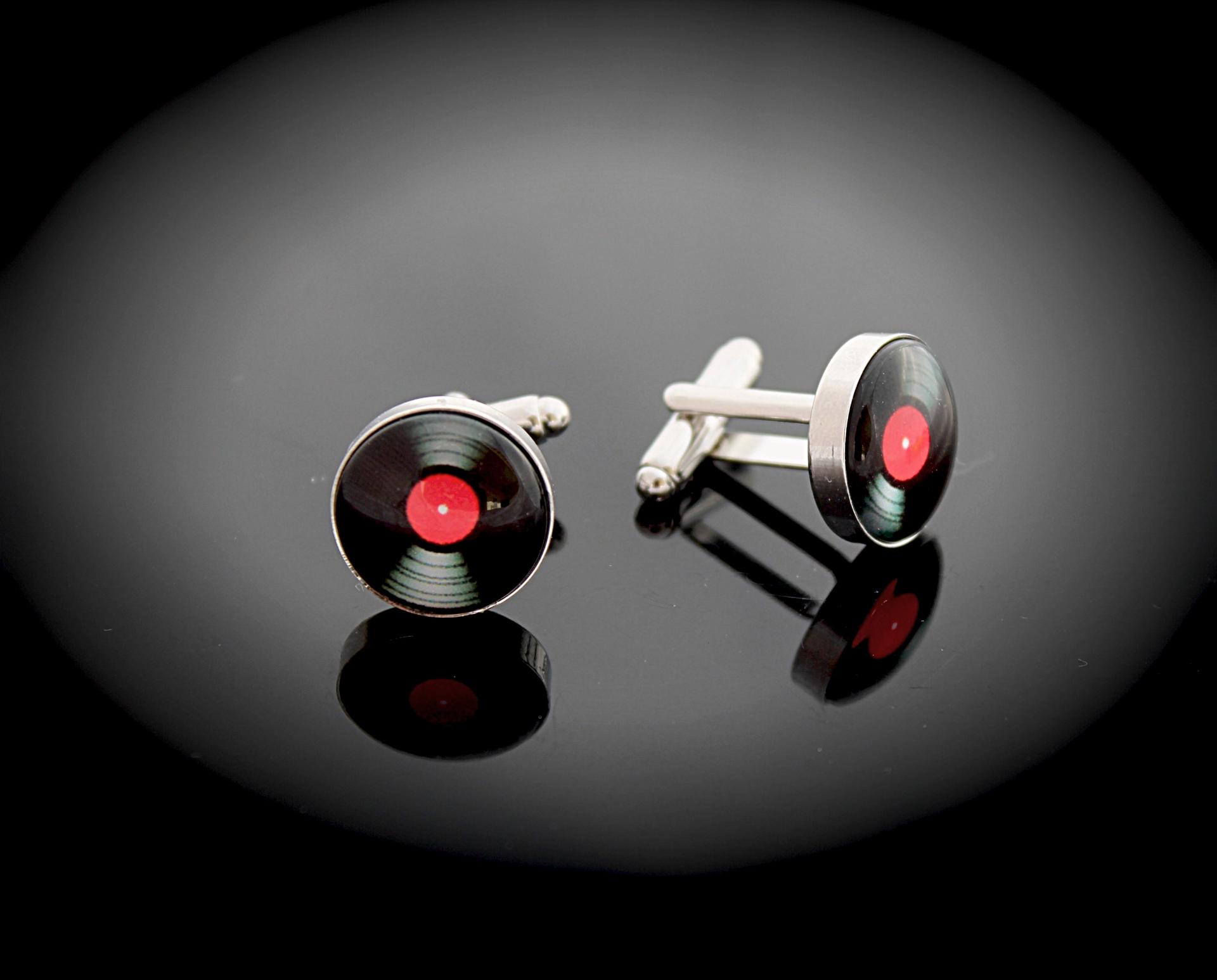 DJ Cufflinks - Retro Style