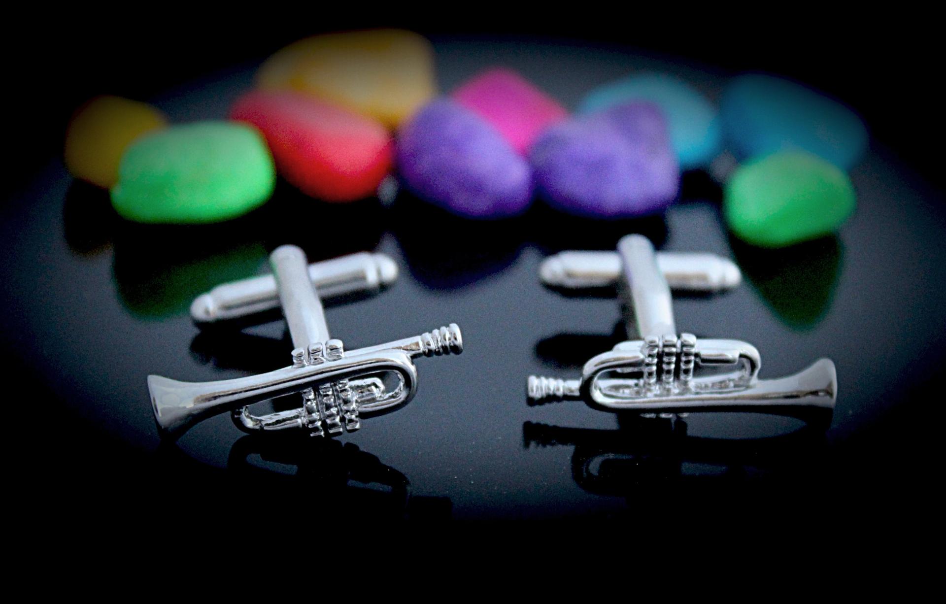 Trumpet Cufflinks