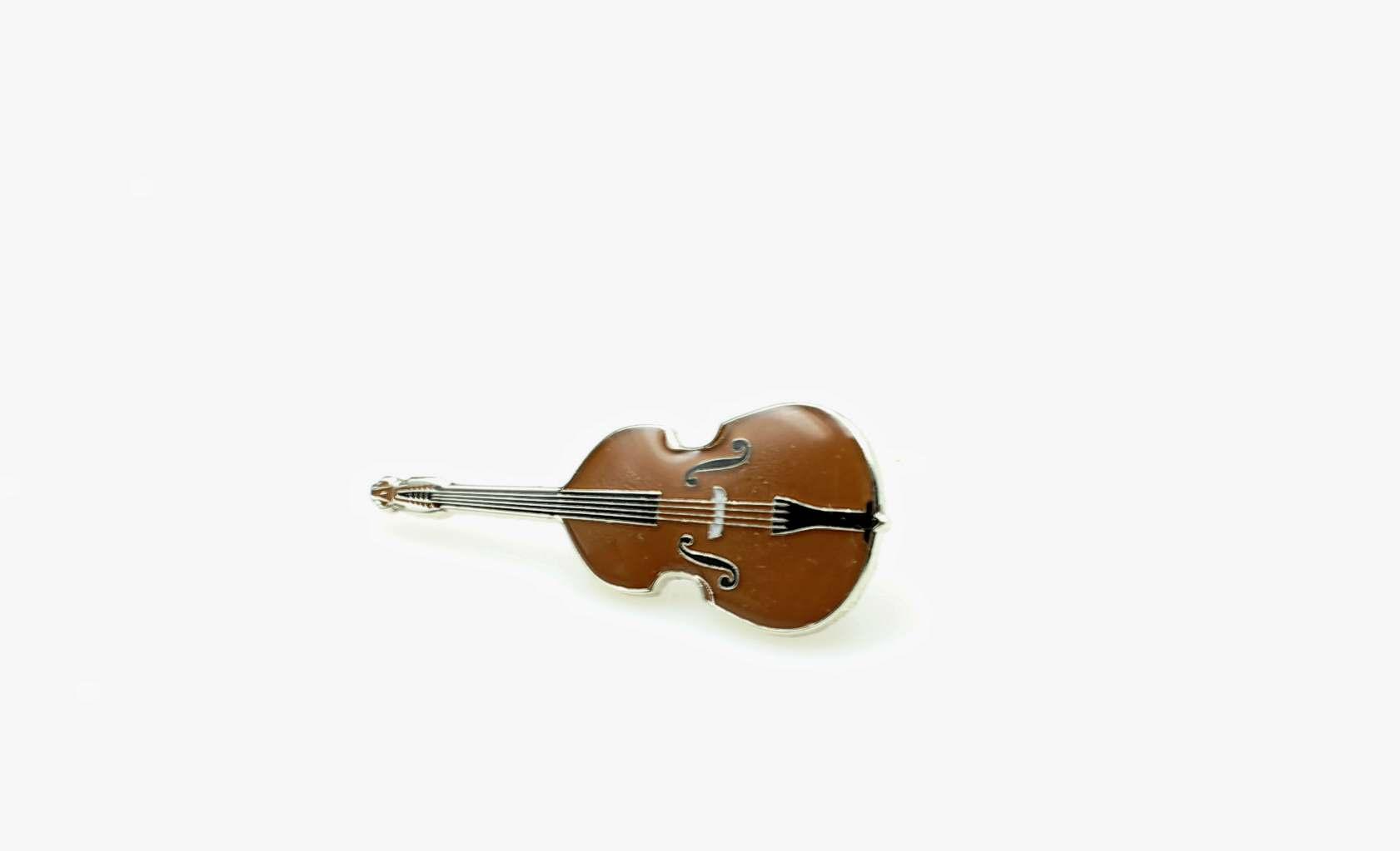 Double Bass (Contrabass) Pin Badge