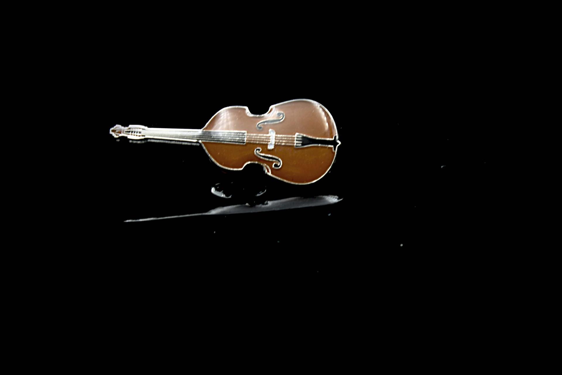 Double Bass (Contrabass) Pin Badge