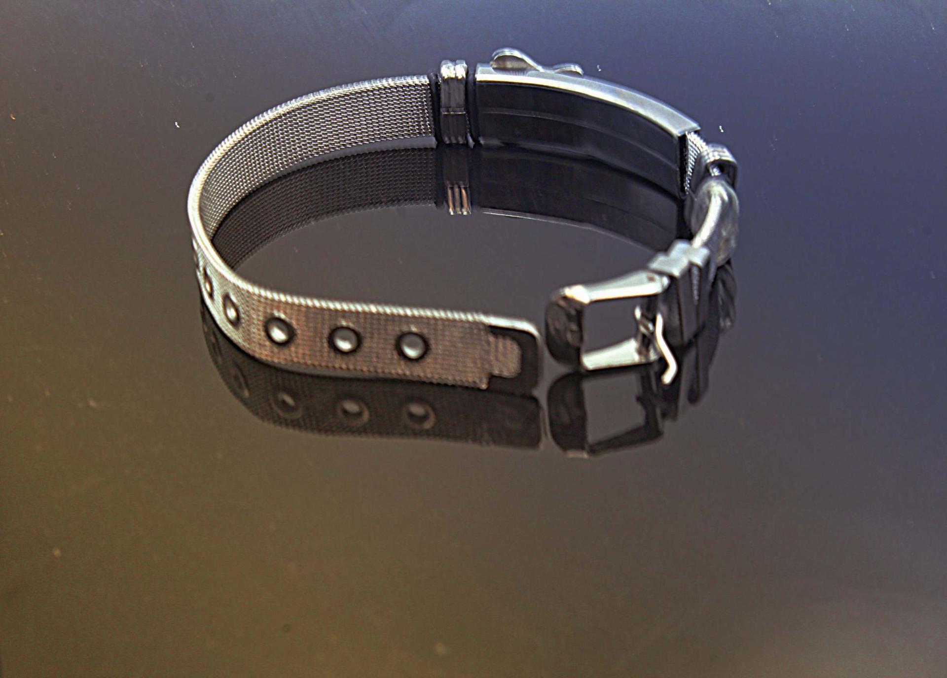 Guitar Bracelet Stainless Steel Mesh Strap