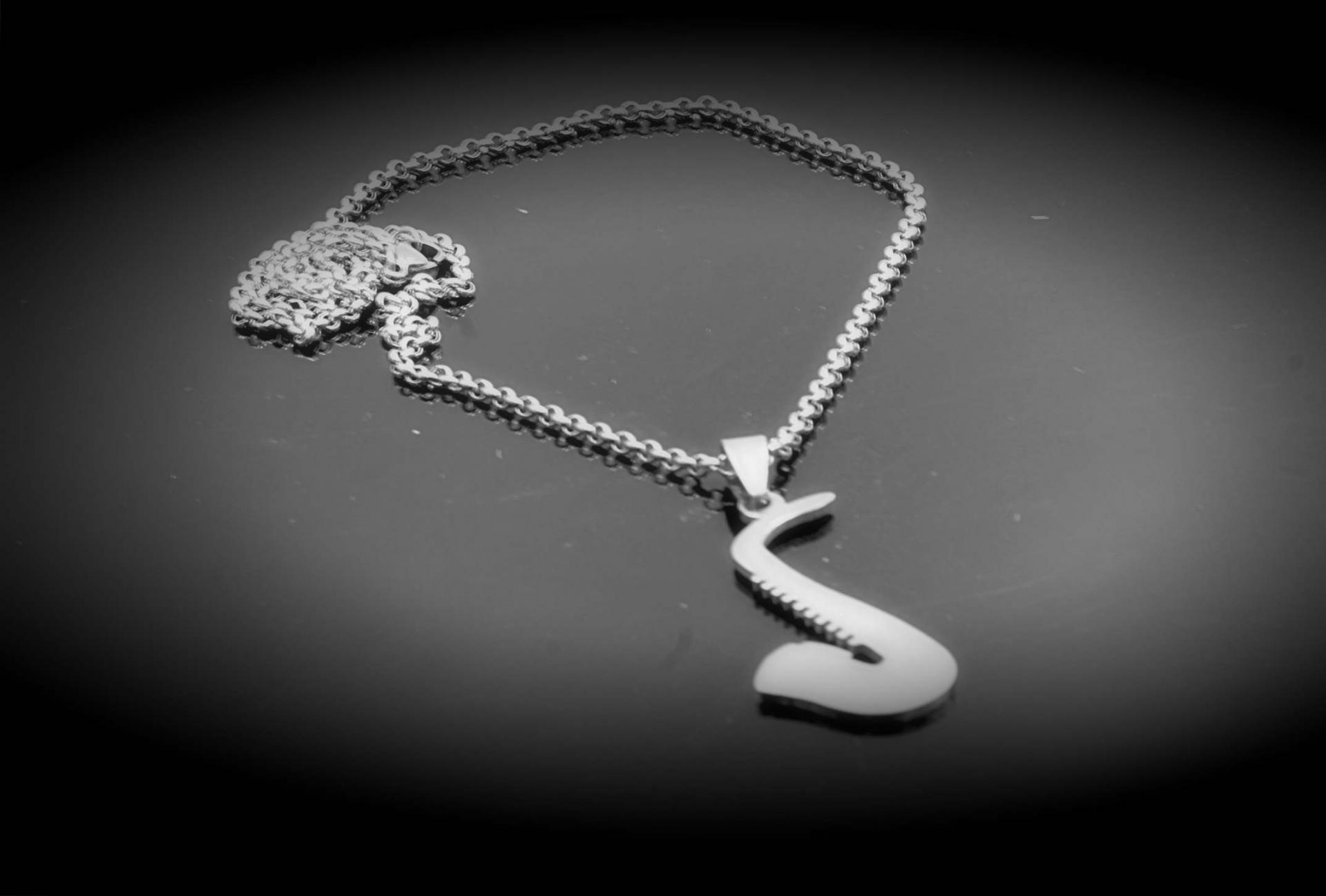 Saxophone Necklace Stainless Steel