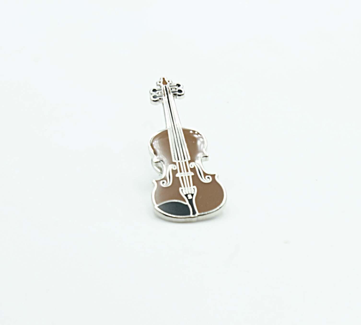 Violin Pin Badge