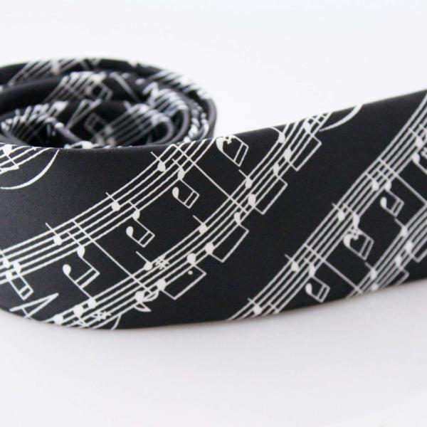 Music Note Score Tie 