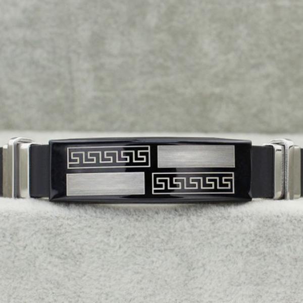 Titanium Steel "Great Wall" Design Bracelet