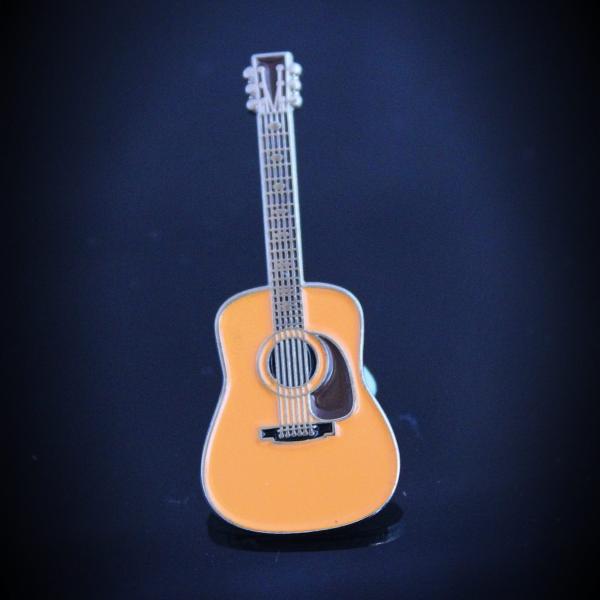 Martin D45 Natural Guitar  Pin Badge