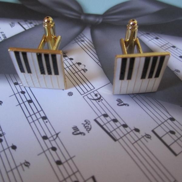 PIANO / KEYBOARD CUFFLINKS