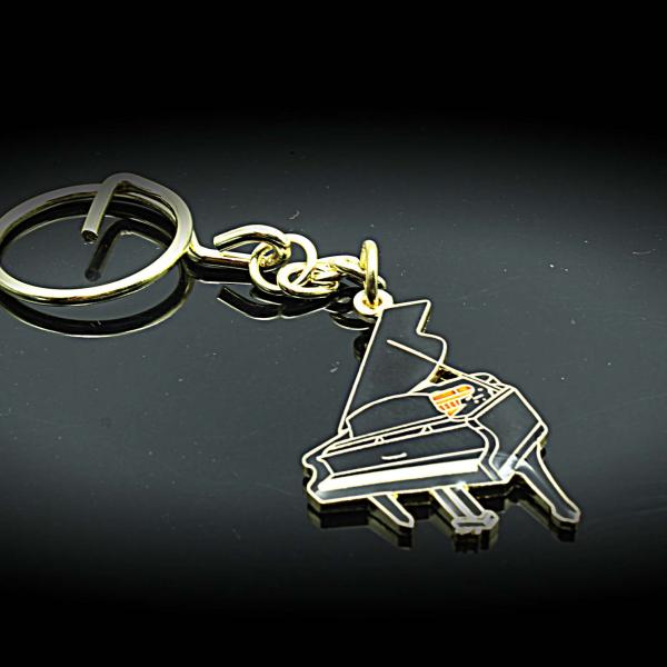 Grand Piano Keychain / Keyring