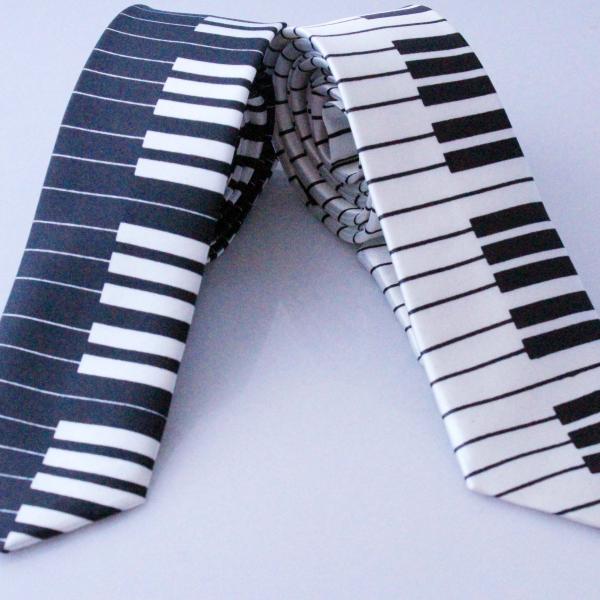 Piano Notes Tie - 2 Designs