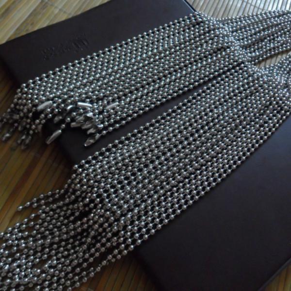 Stainless Steel Military Ball Chain 4mm