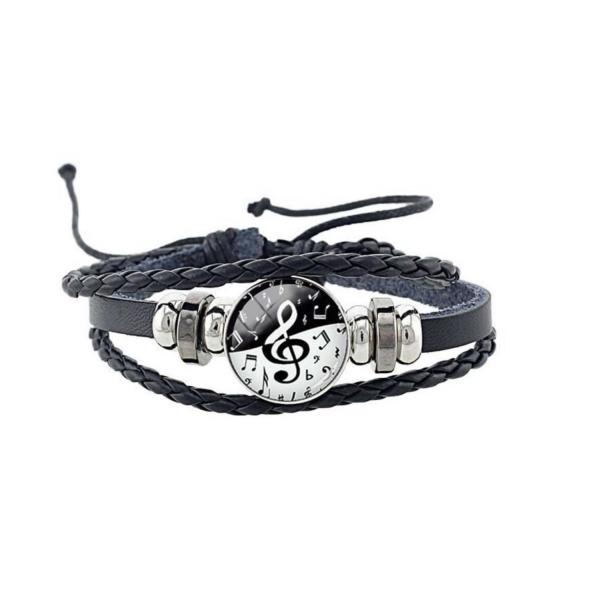 Music Medley Multilayer Leather Bracelet