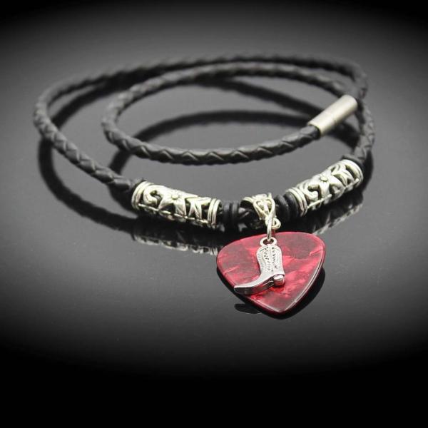 Cowboy Boot Guitar Pick Choker